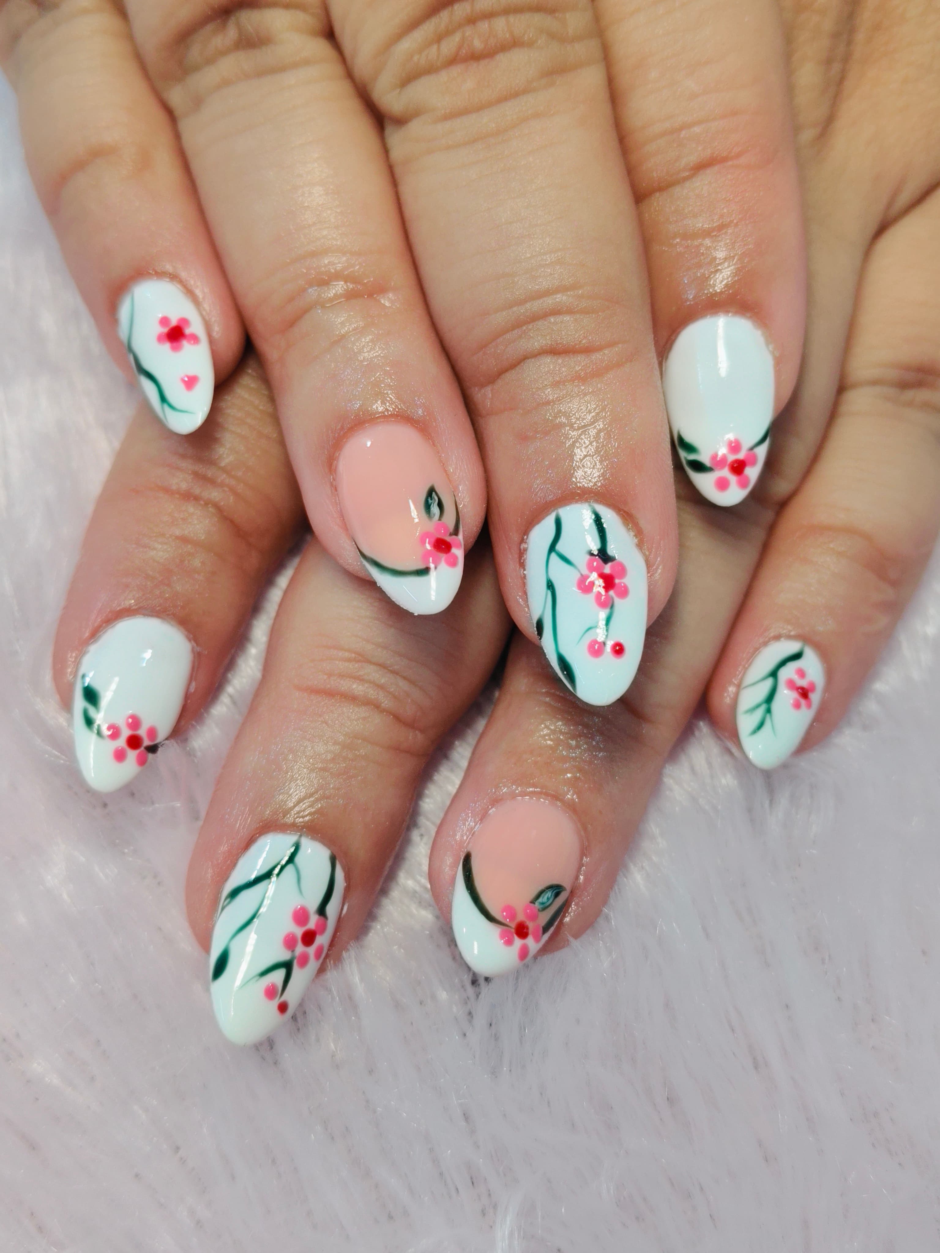 Gel polish on Natural nails