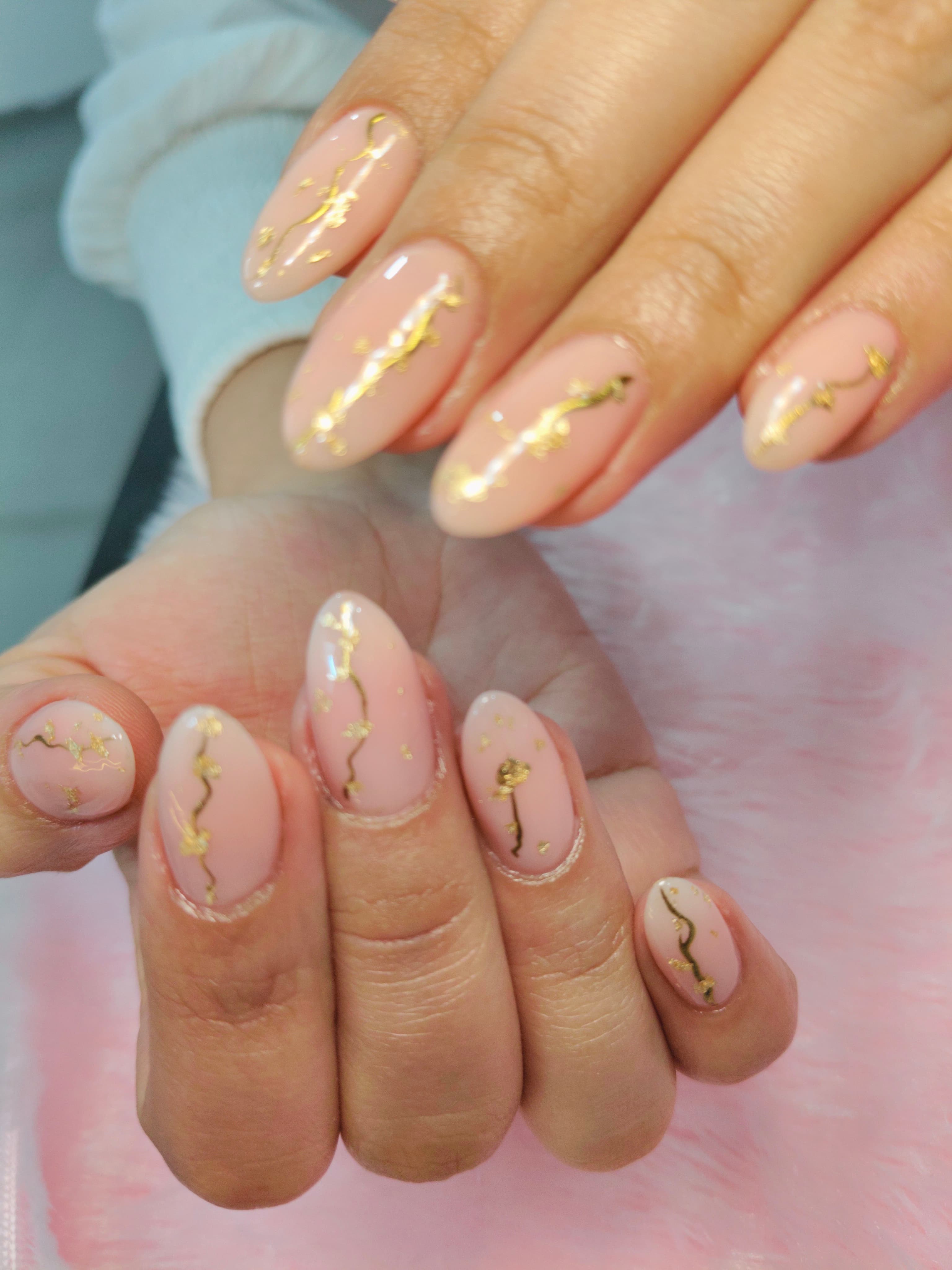 Gum gel extensions