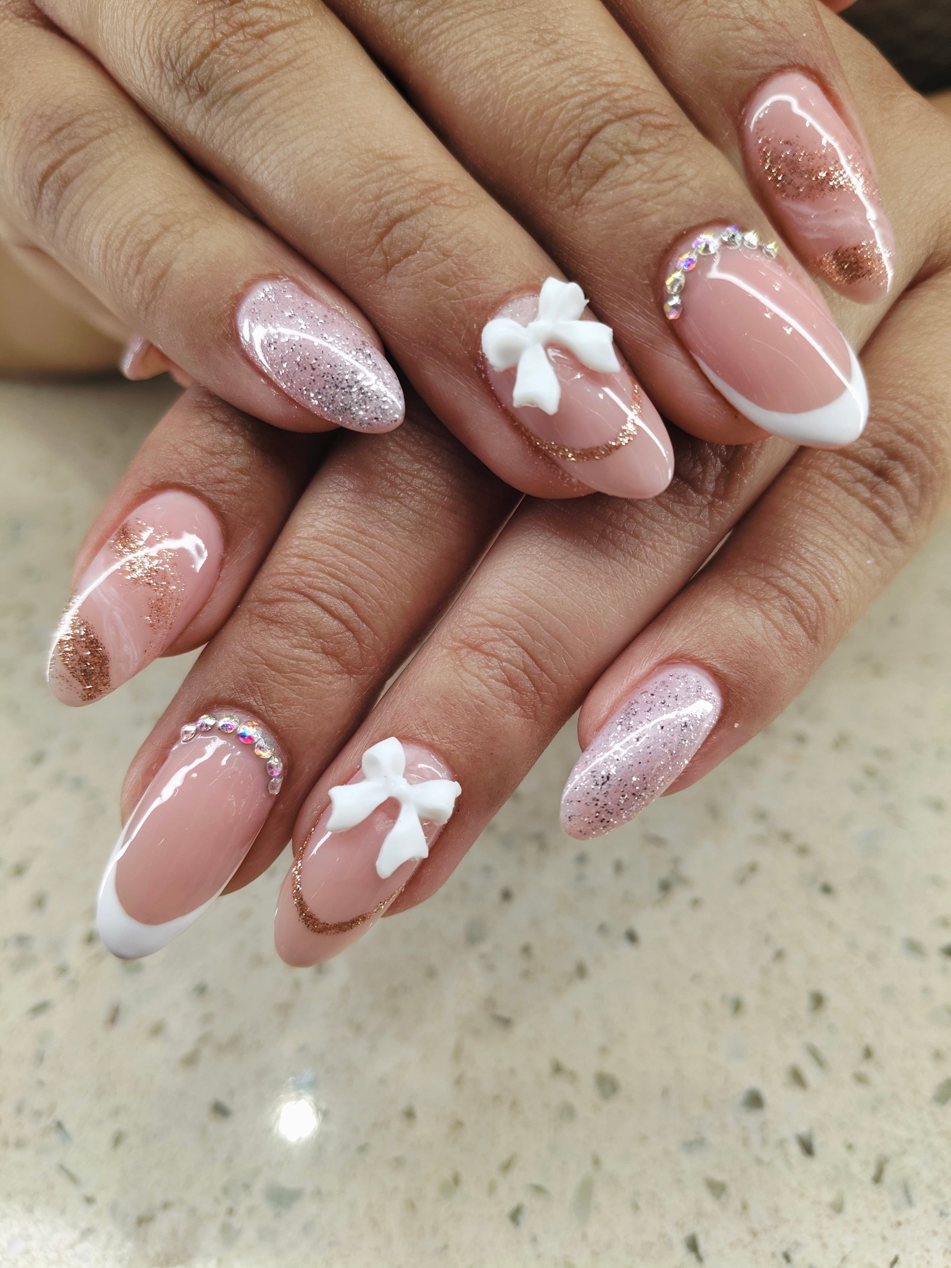 Gum gel extensions